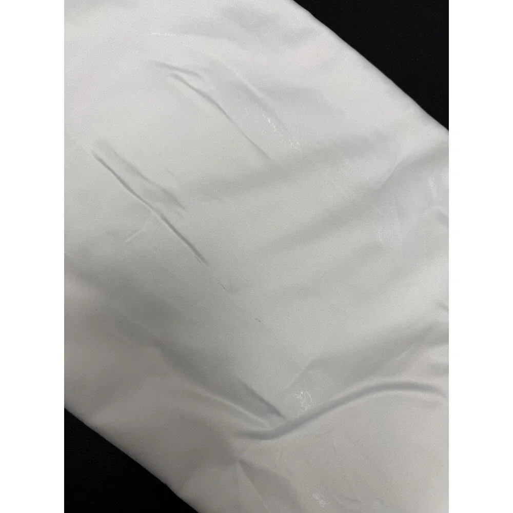 Hotel Collection Portofino KING Duvet Cover + 2 King Shams Set White / Silver